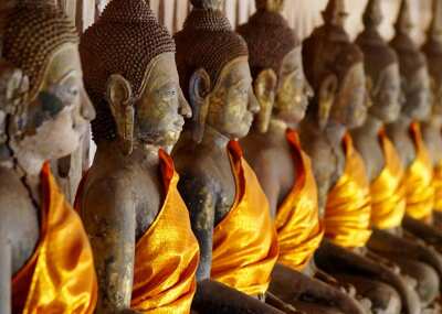 Vientiane Laos Buddhist Statues