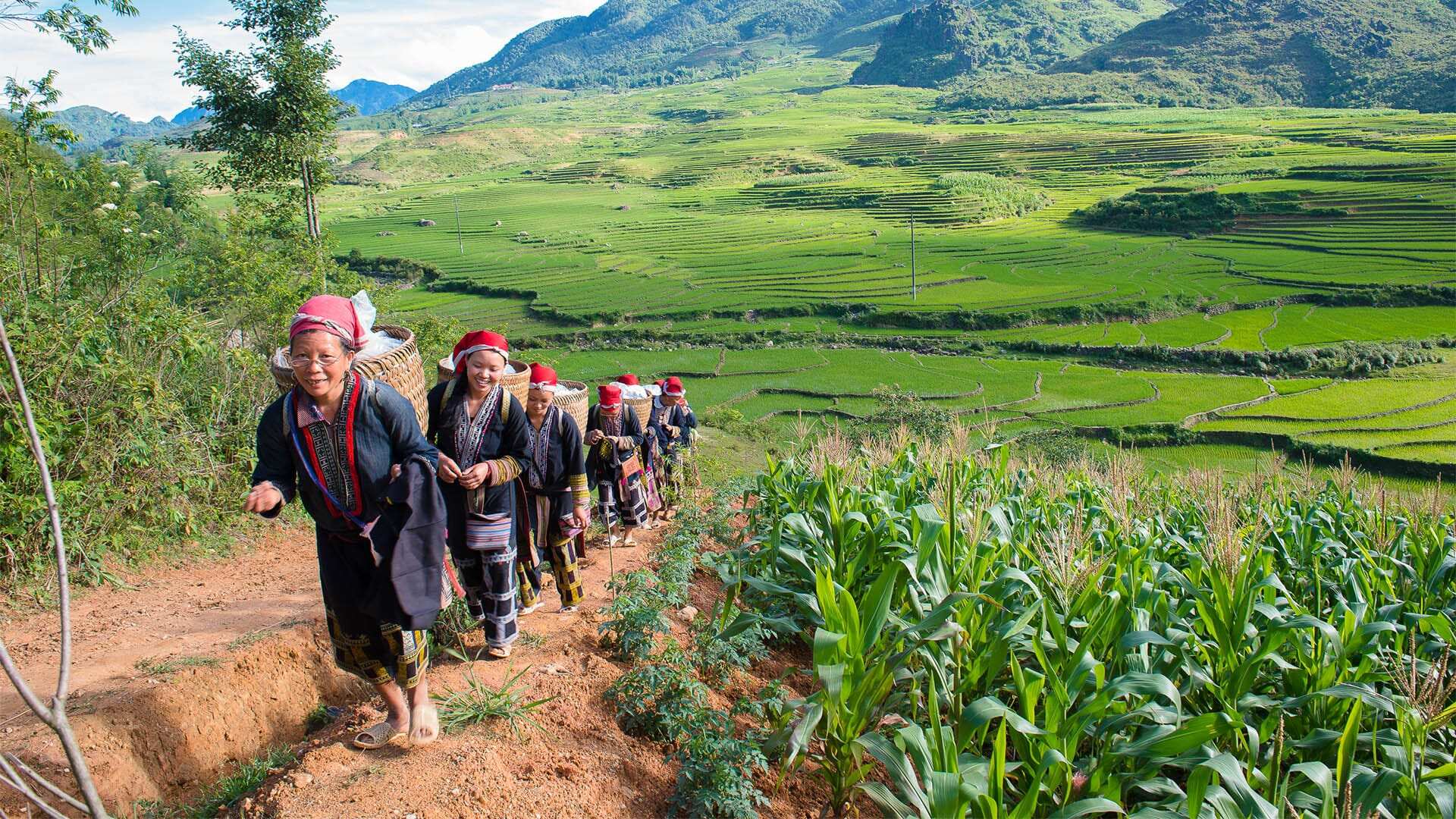 Red Hmong ethnic group Sapa