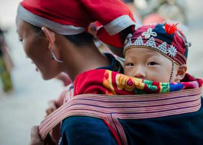 Red Hmong Ethnic group Sapa