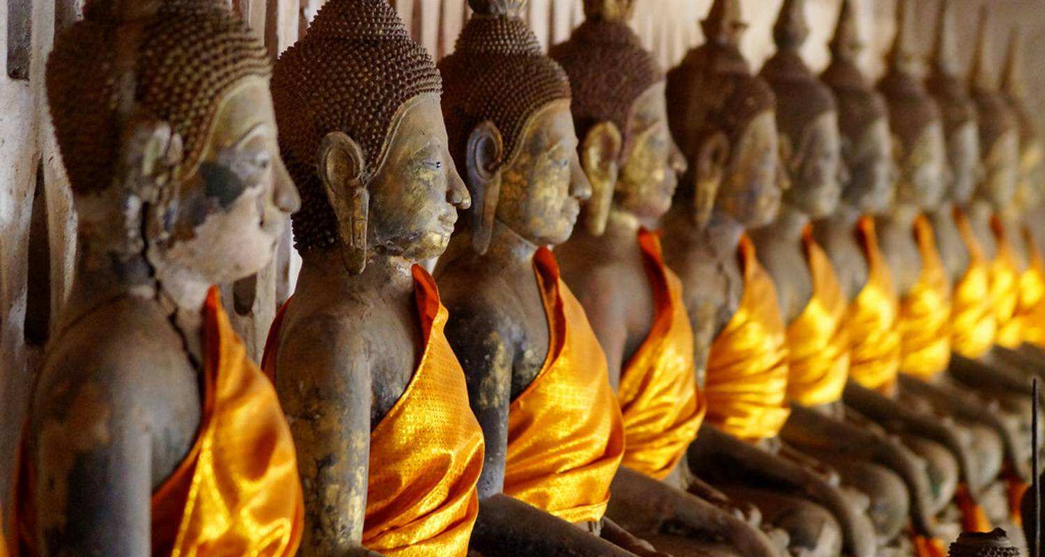 Vientiane Laos Buddhist Statues