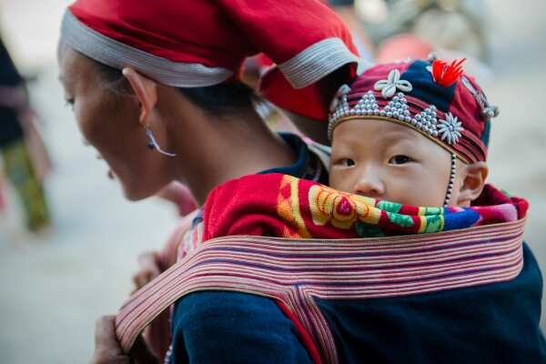 Red Hmong Ethnic group Sapa