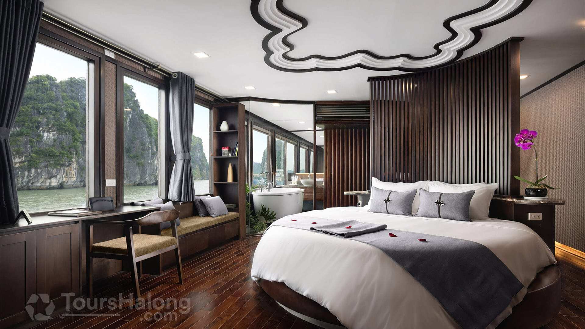 Orchid Cruises Halong Bay 2 Days 1 Night